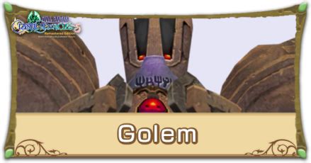 golem weakness|Golem .